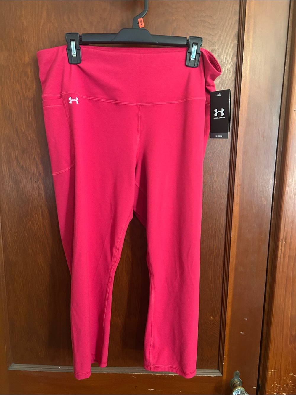 Under Armour Hot Pink HighRise Capris
